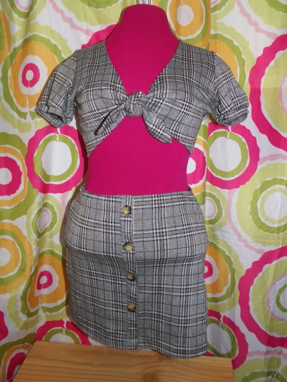 **Moving Sale** Emory Park 2pc. Crop Top & Skirt Set Sz S/M